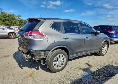 2015 Nissan Rogue S из США, поврежденный, VIN KNMAT2MT8FP551644